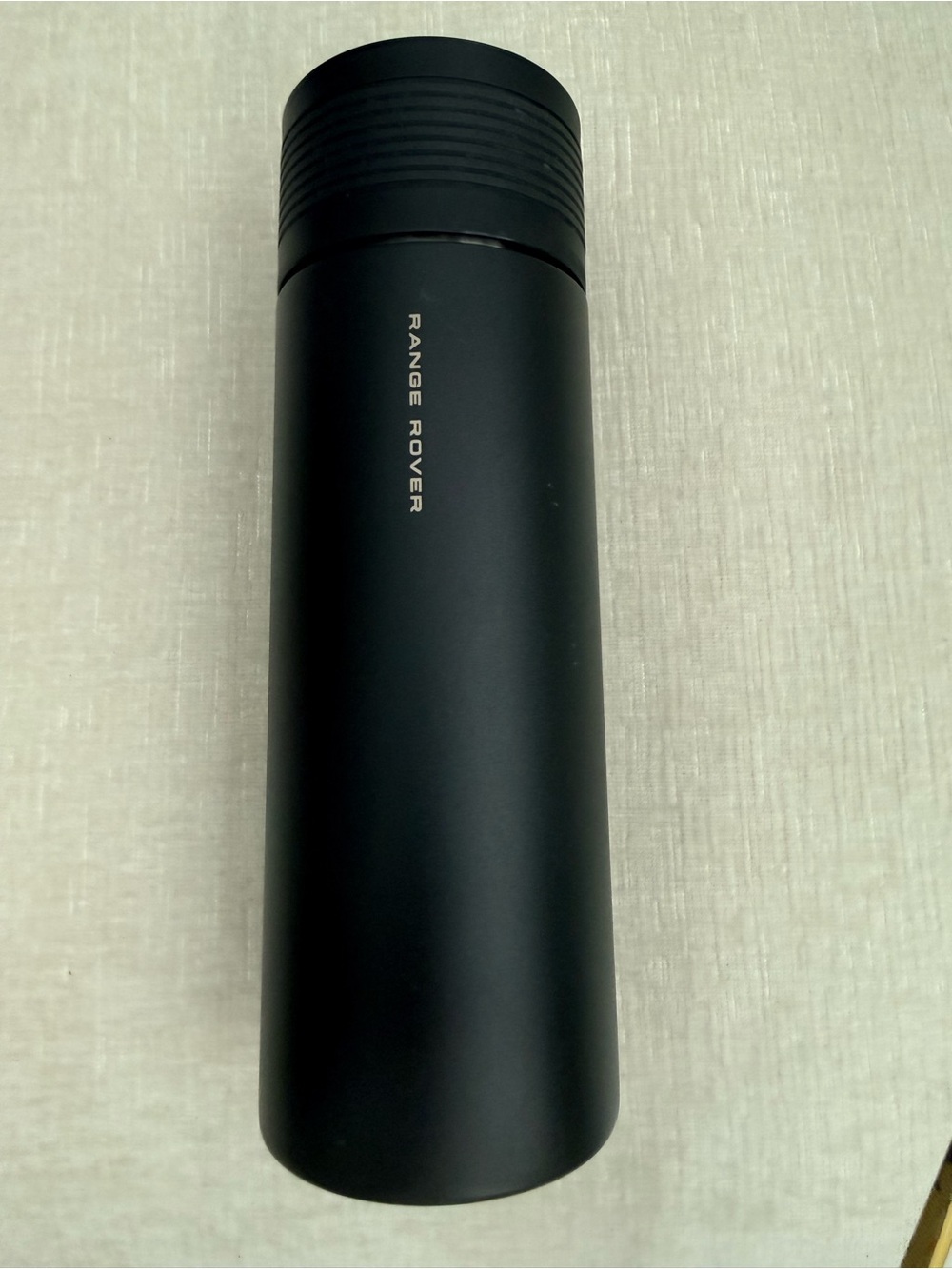 Range Rover Black Insulated Travel Bottle - Sleek Matte Finish NEW